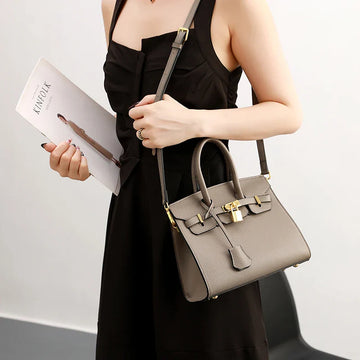 Amara | Luxury Leather Shoulder & Crossbody Bag – Classic Designer Messenger Purse | Timeless Elegance | For Women’s Daily & Formal Use