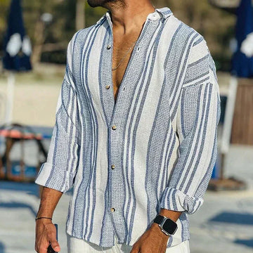 Owen - Men's Summer Lightweight Linen Shirt