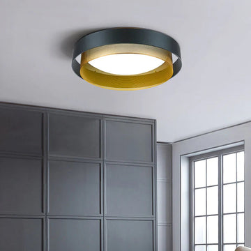 LED Flush Mount Ceiling Light Panel Minimalist Lamp for Bedroom