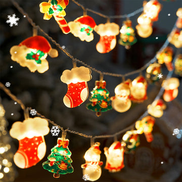 Battery Powered String Lights for Christmas Decoration