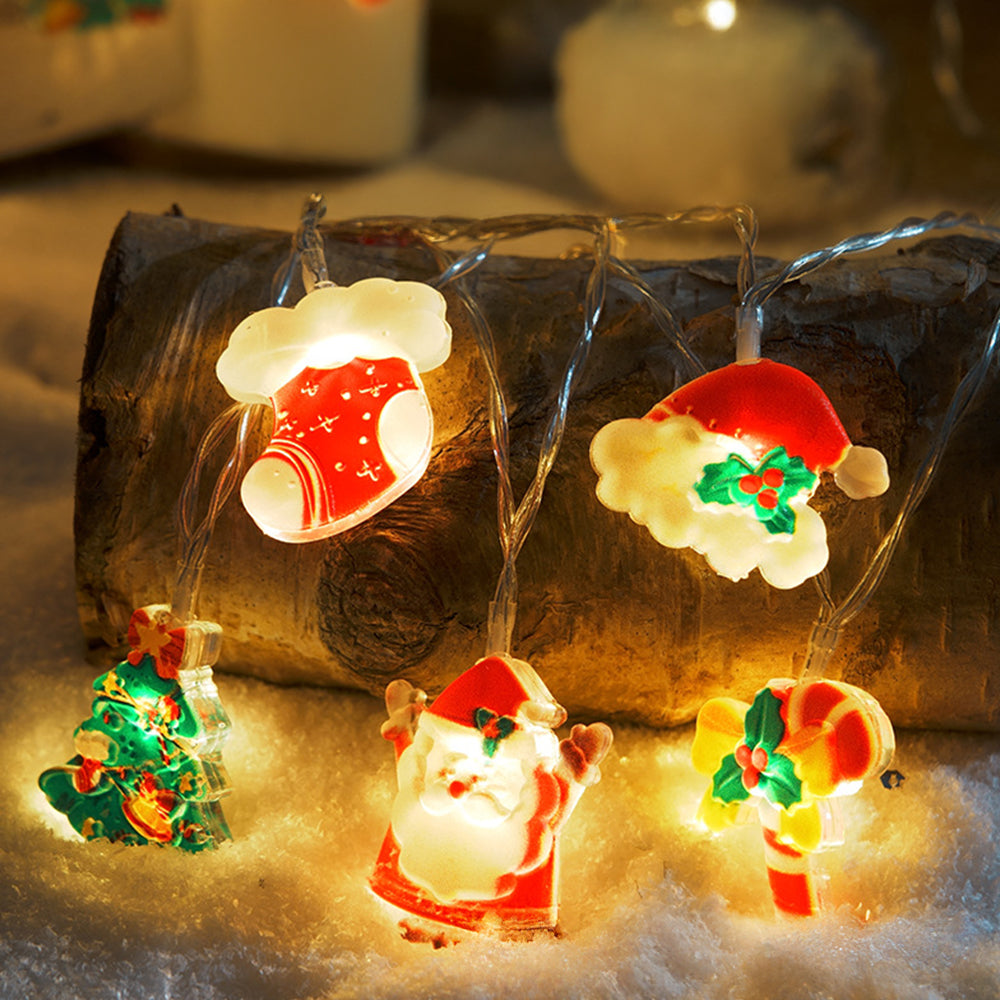 Battery Powered String Lights for Christmas Decoration