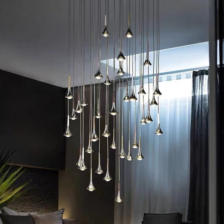 Raindrop Chandelier LED Hanging Light