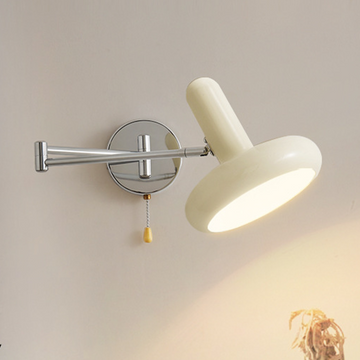 White Swing Arm Wall Lamp Retro Capsule