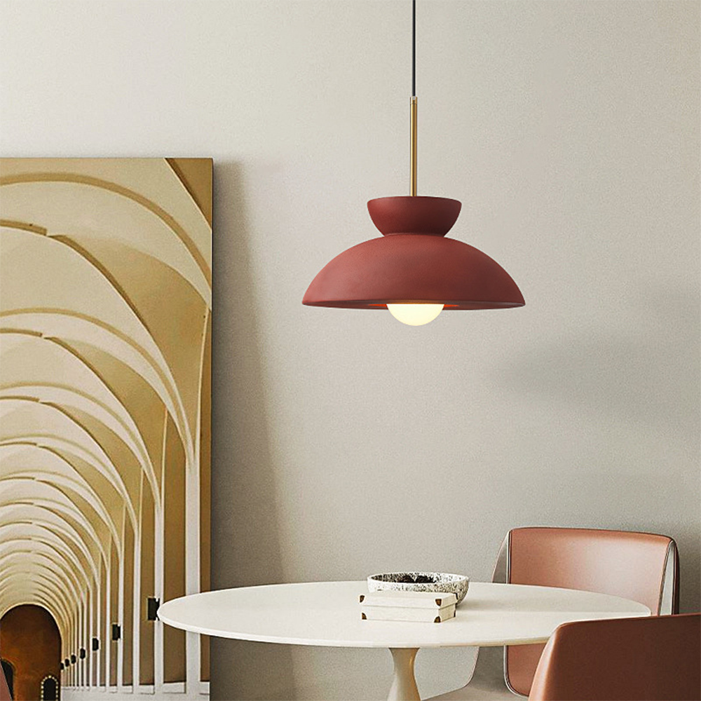 Resin Pendant Light Nordic Minimalist Design For Dining Room