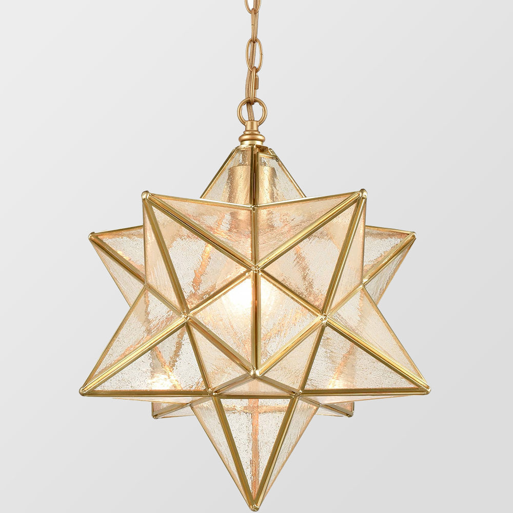 Star Shape Pendant Light for Hallway