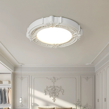 LED Ceiling Light in French Retro Style for Bedroom