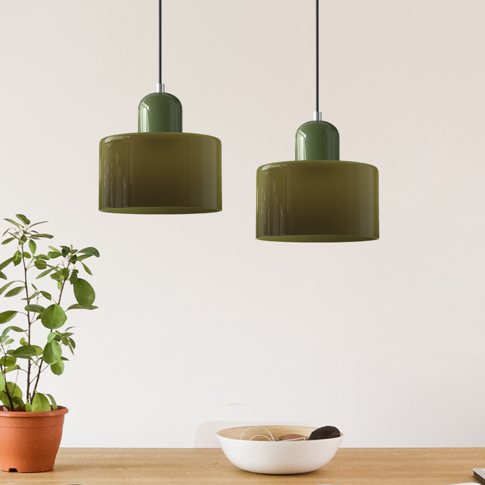 Creative Glass Pendant Light in Bauhaus Style