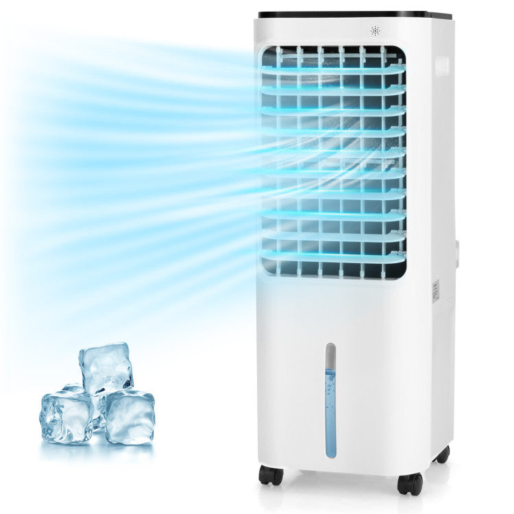 Ava | High-Capacity 4-in-1 Air Cooler – Evaporative Cooling System with 12L Tank & Ice Packs | Long-Lasting Freshness | For Indoor Comfort