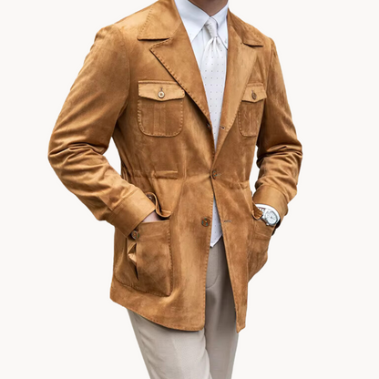 Bastien - Manteau Homme Classique Manteau en Laine