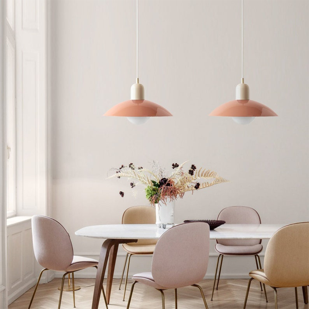 Colorful Modern Bauhaus Macaron Chandelier Light