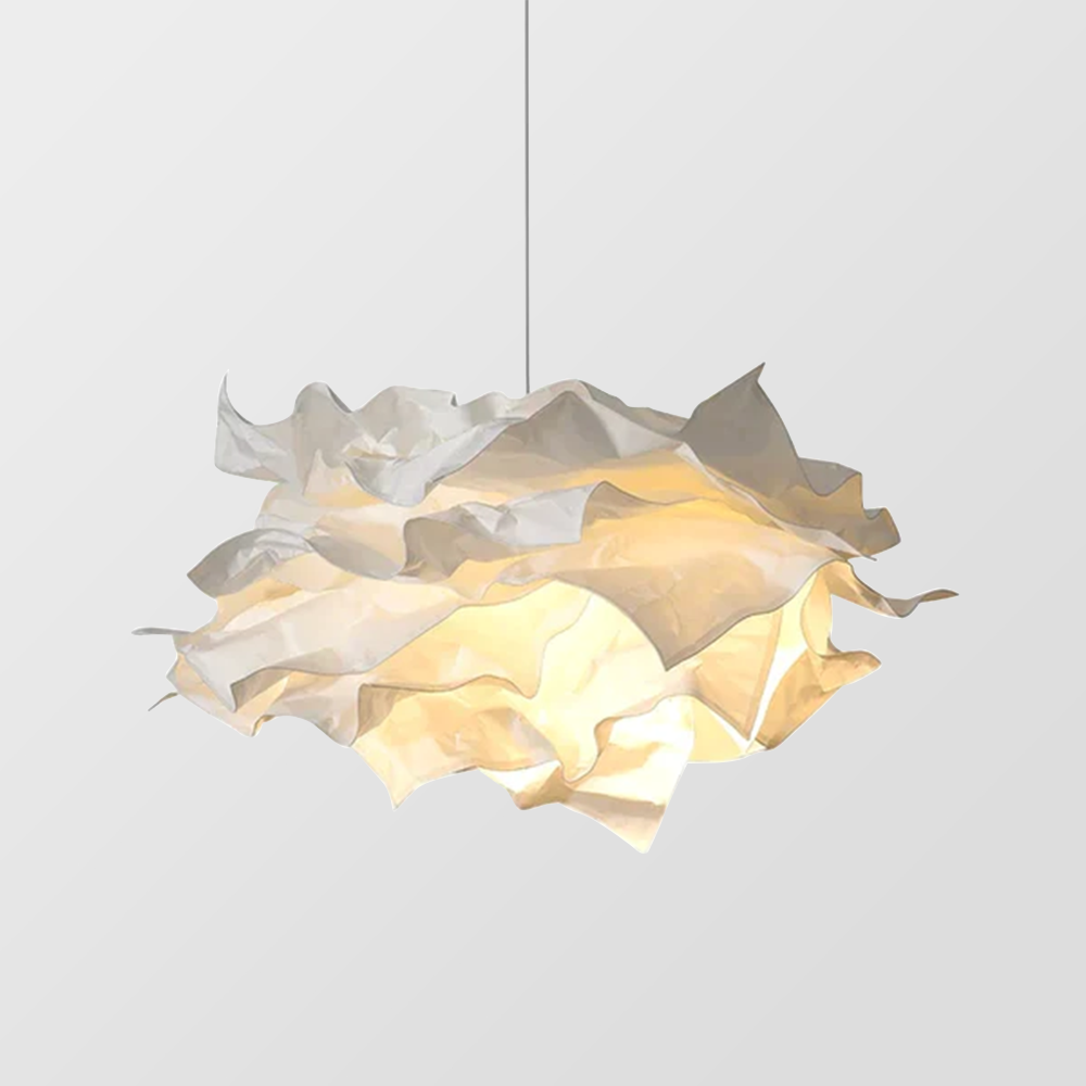 Pendant Light Art Decor White Hanging Lights for Bedroom