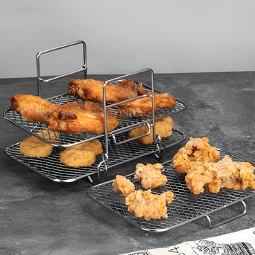 Stackable Cooking Tray for Kitchen Air Fryer