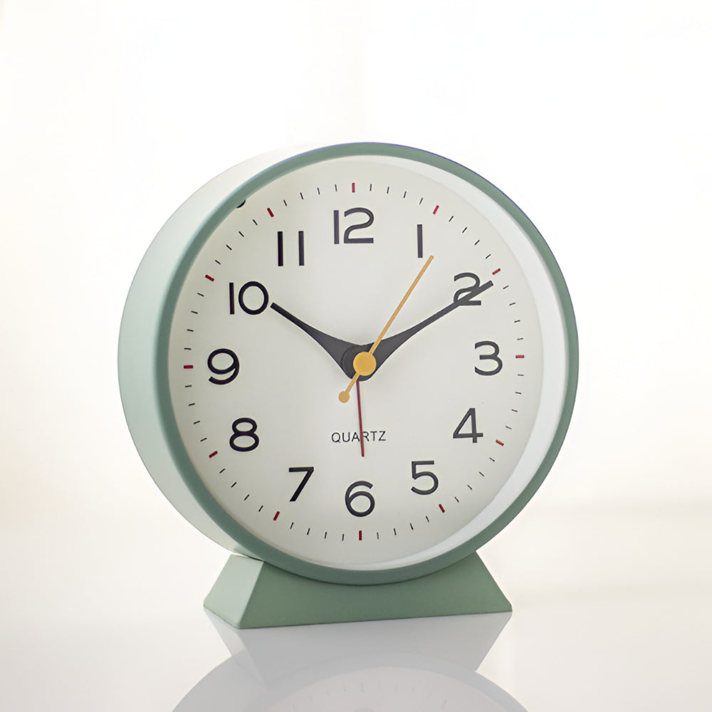 Silent Quartz Vintage Table Alarm Clock