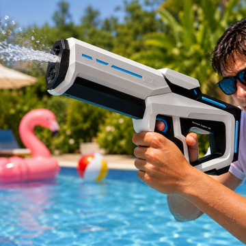 Large Tank Automatic Water Gun Outdoor Splash Ammo