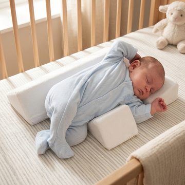 Anti Roll Baby Pillow Crib Sleep Positioner