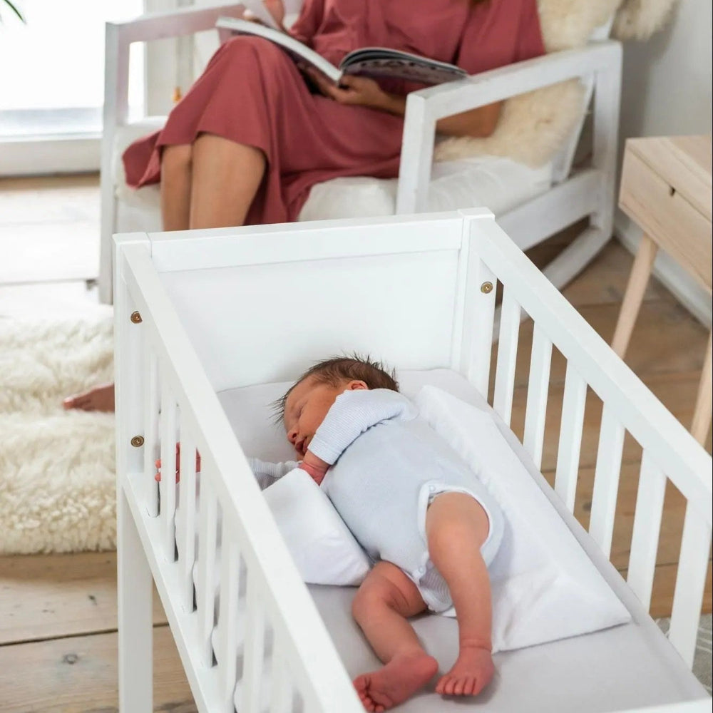 Anti Roll Baby Pillow Crib Sleep Positioner
