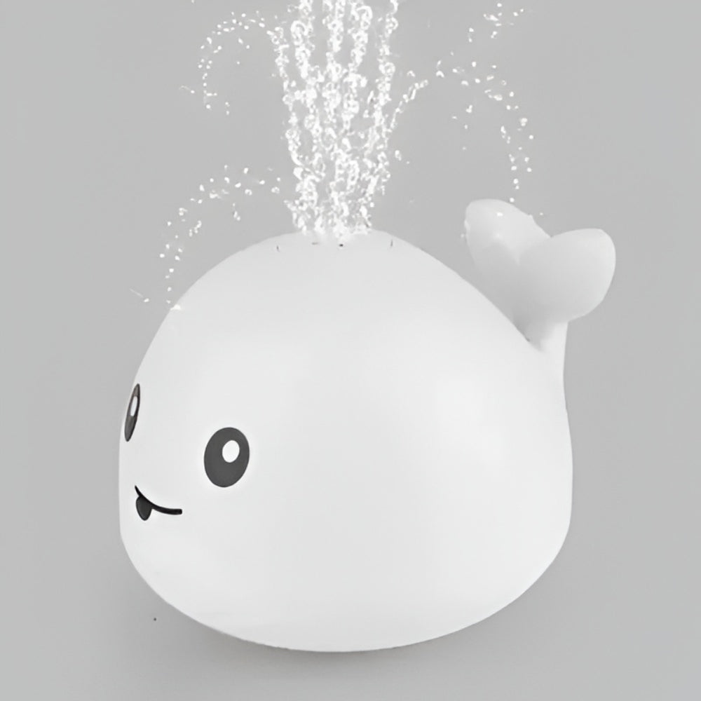 Automatic Water Sprinkler Whale Light Spinner Bath Toy