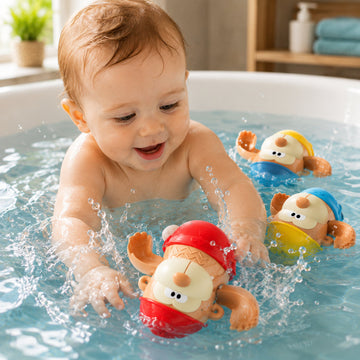 Wind Up Bath Toy Water Play Toy for Kids