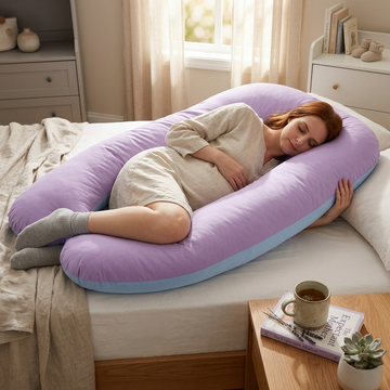 Pregnancy Body Pillow Side Sleeper Support Cushion