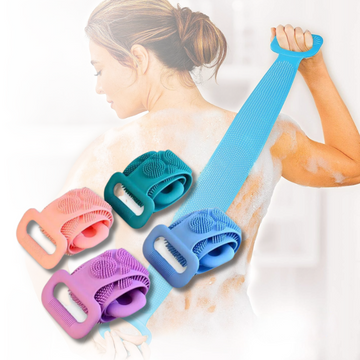 Silicone Body Scrubber Exfoliating Shower Brush Bath Massager
