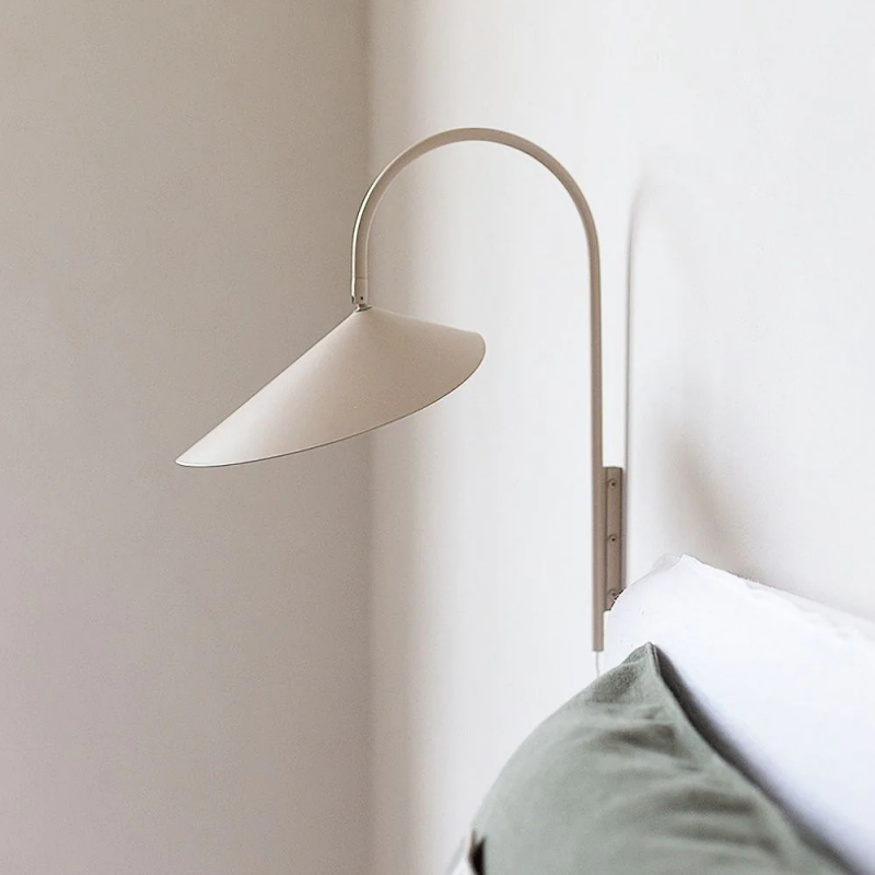 Creative Wall Lamp for Bedroom in Modern Arum Design