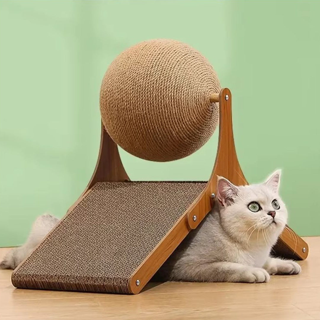 Interactive Climbing Toy Cat Scratcher Ball