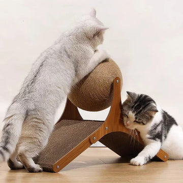 Interactive Climbing Toy Cat Scratcher Ball