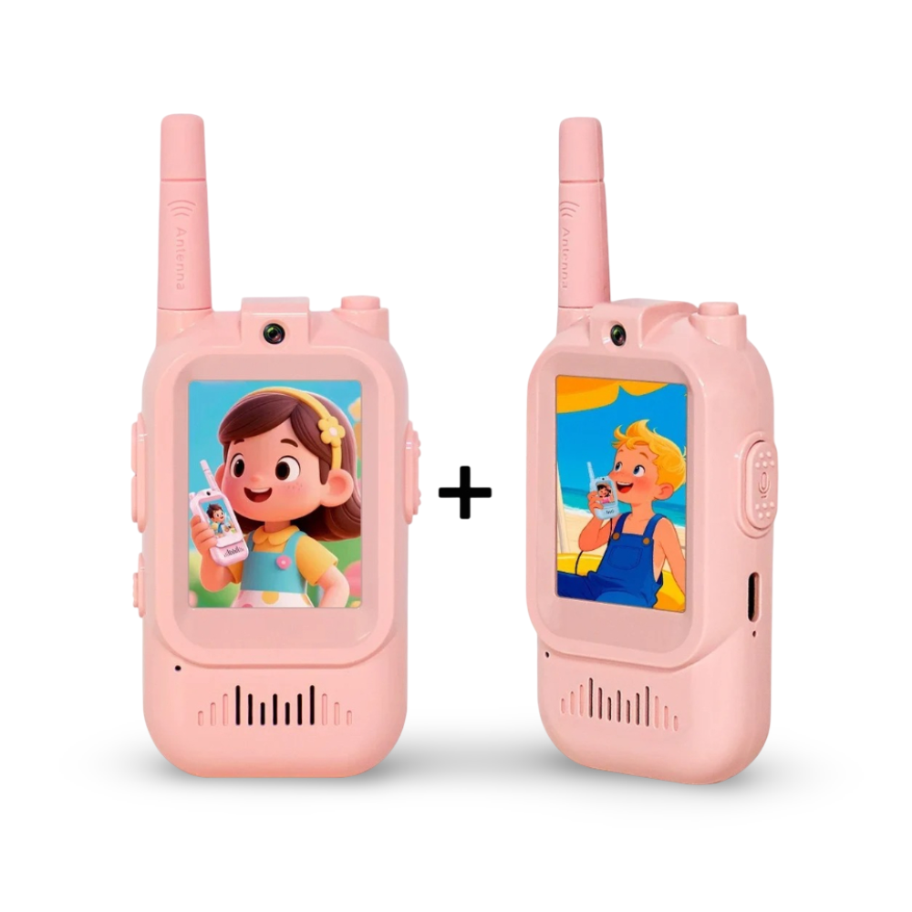 Video Walkie Talkie Toy for Children with Rechargeable Camera