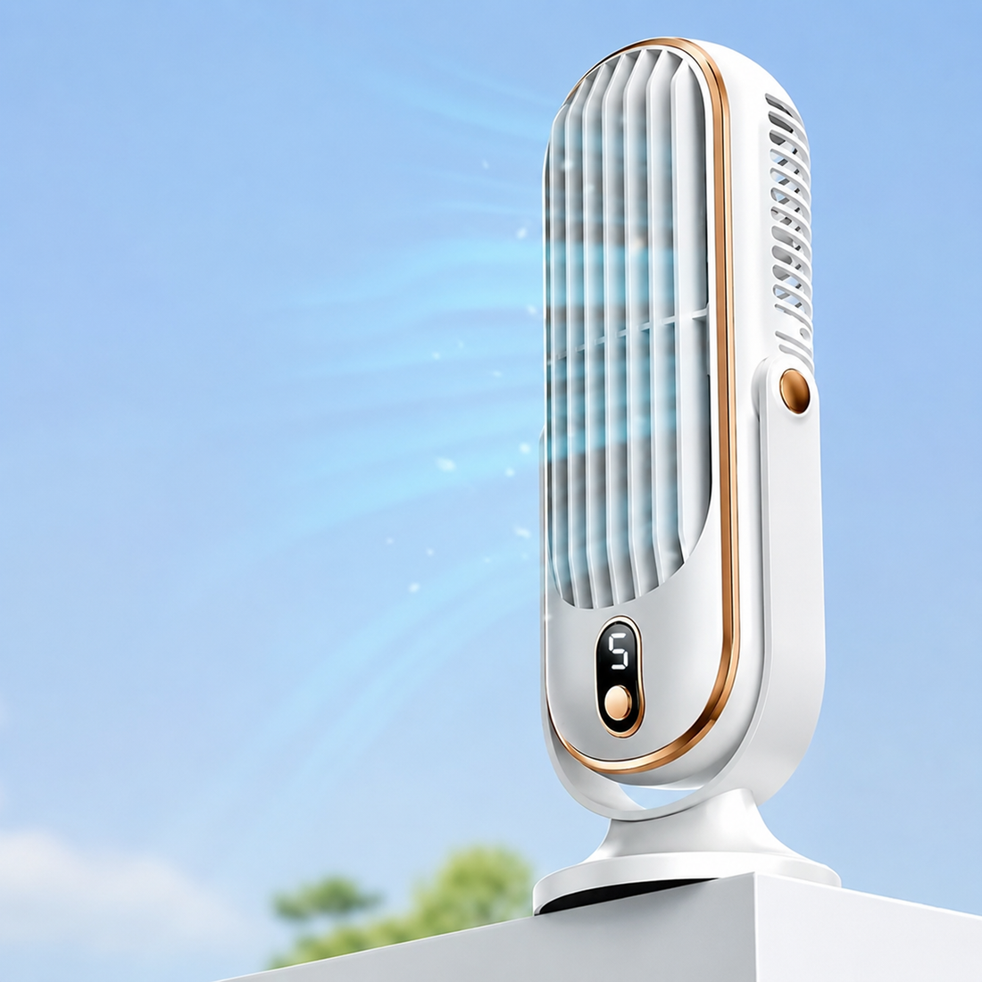 Portable Cooling Fan Battery Operated USB Desktop Fan