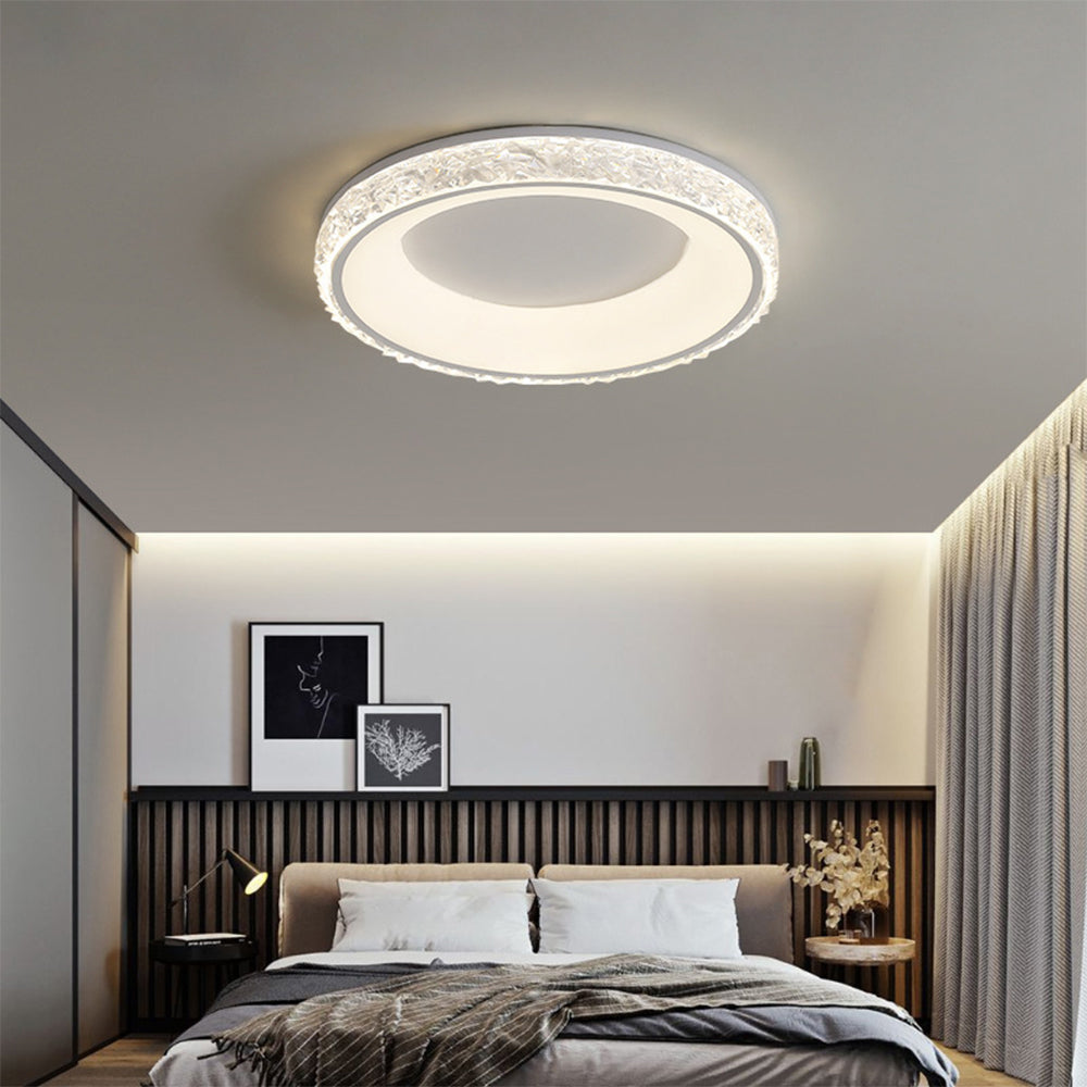 Round Acrylic Ceiling Light Modern Flush Mount