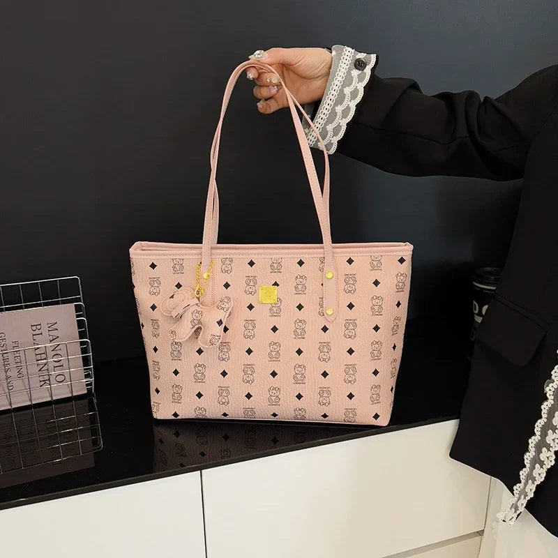 Ava | Designer Leather Crossbody & Tote Bag – Paris-Inspired Minimalist Purse | Vintage Touch | For Women’s Elegant & Commuter Use