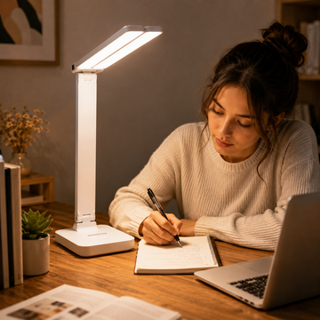 LED Desk Lamp Adjustable Touch Control Study Light