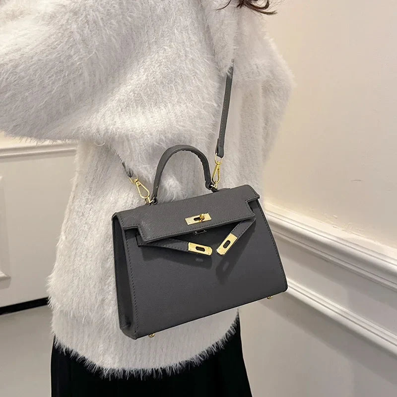 Ava | Durable Leather Crossbody & Shoulder Bag – Versatile Luxury Designer Purse | Timeless Craft | For Women’s Daily & Elegant Use