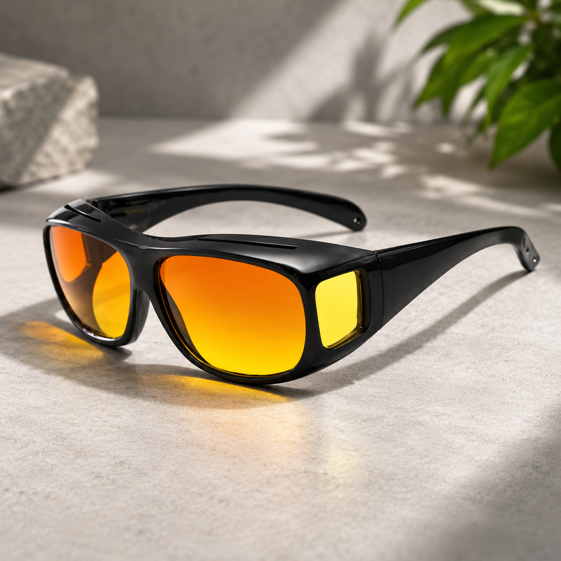 Night Driving Eyewear Polarized Anti Glare Lenses Glasses