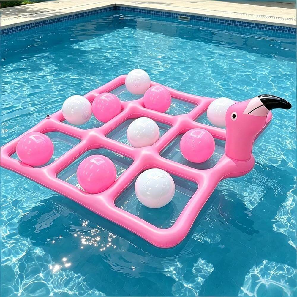 Inflatable Flamingo Pool Float Water Toy