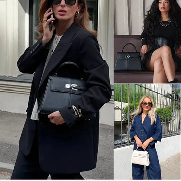 Amelia | Genuine Leather Shoulder & Crossbody Bag – Fashionable Versatile Handbag | New Style | For Women’s Daily & Commuter Use