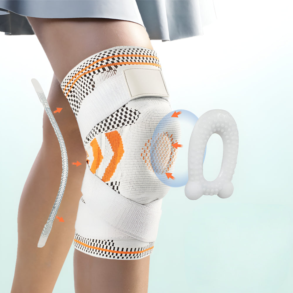 Compression Knee Brace Adjustable Support Sleeve Stabilizer
