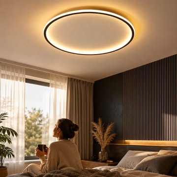 Round Modern Ceiling LED Light Warm White