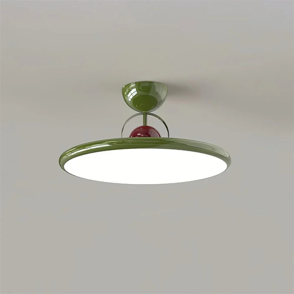 Halo Ceiling Light Modern Metal Flush Mount