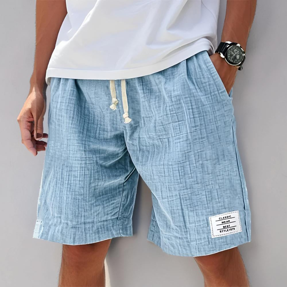 Casual Athletic Shorts for Summer with Drawstring for Men