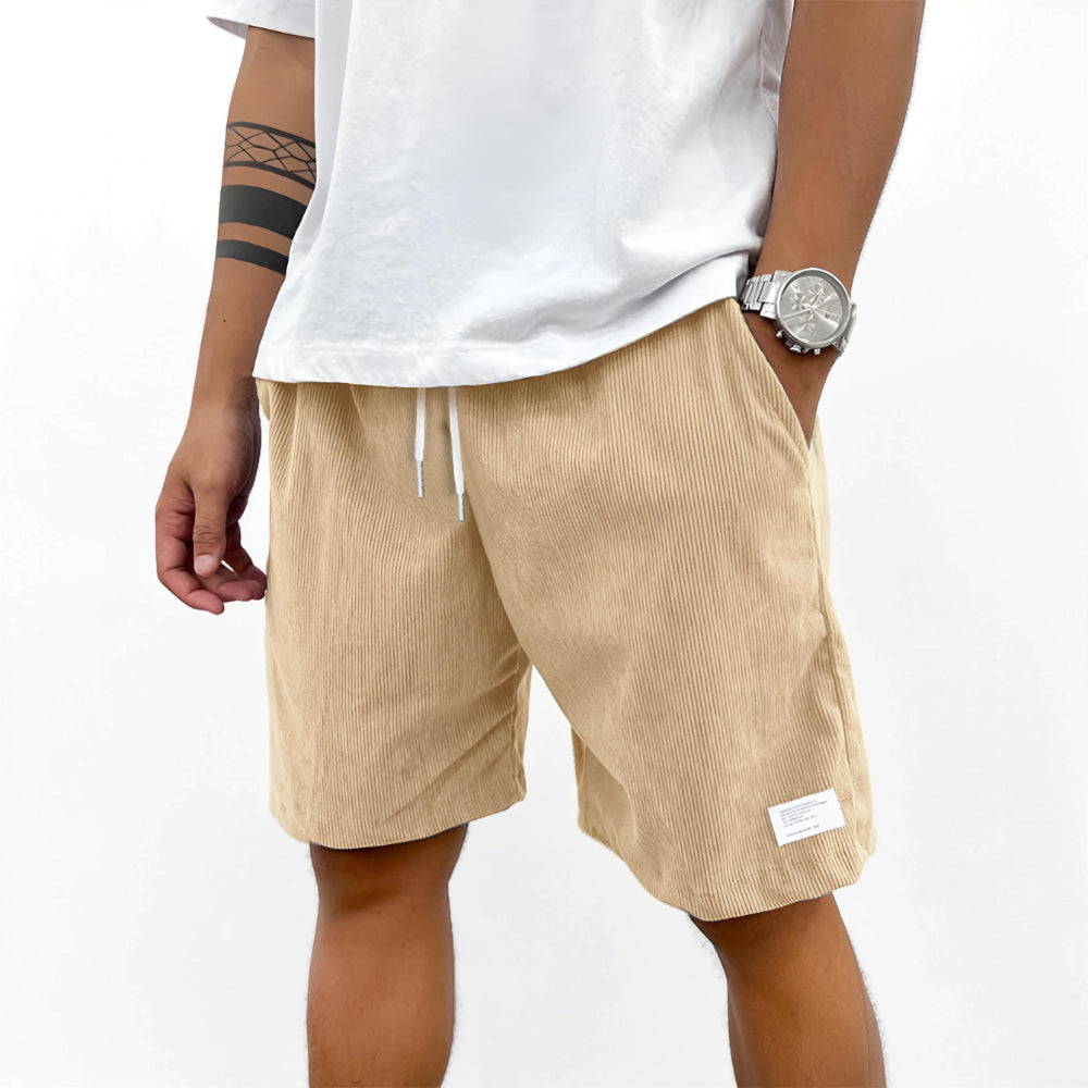 Casual Drawstring Relaxed Fit Summer Lounge Shorts for Men