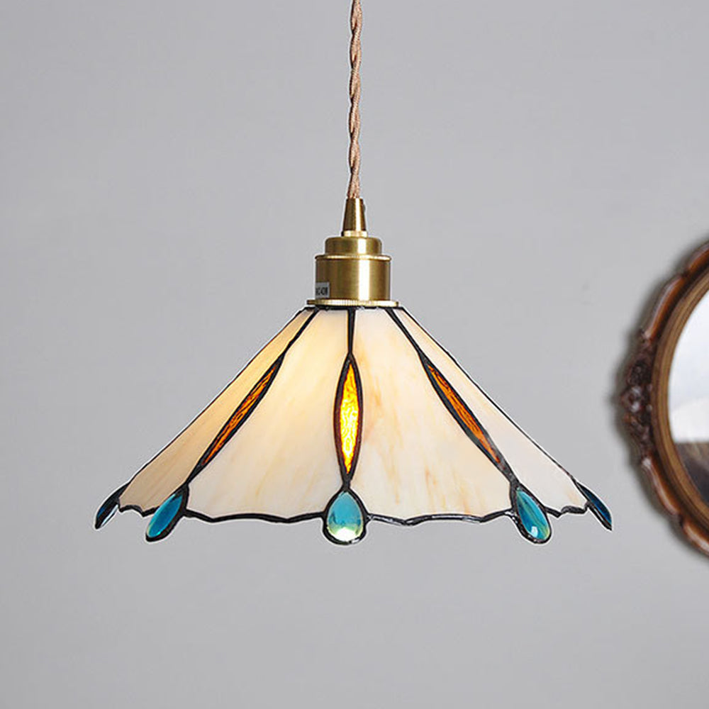 Stained Glass Tiffany Pendant Light Retro