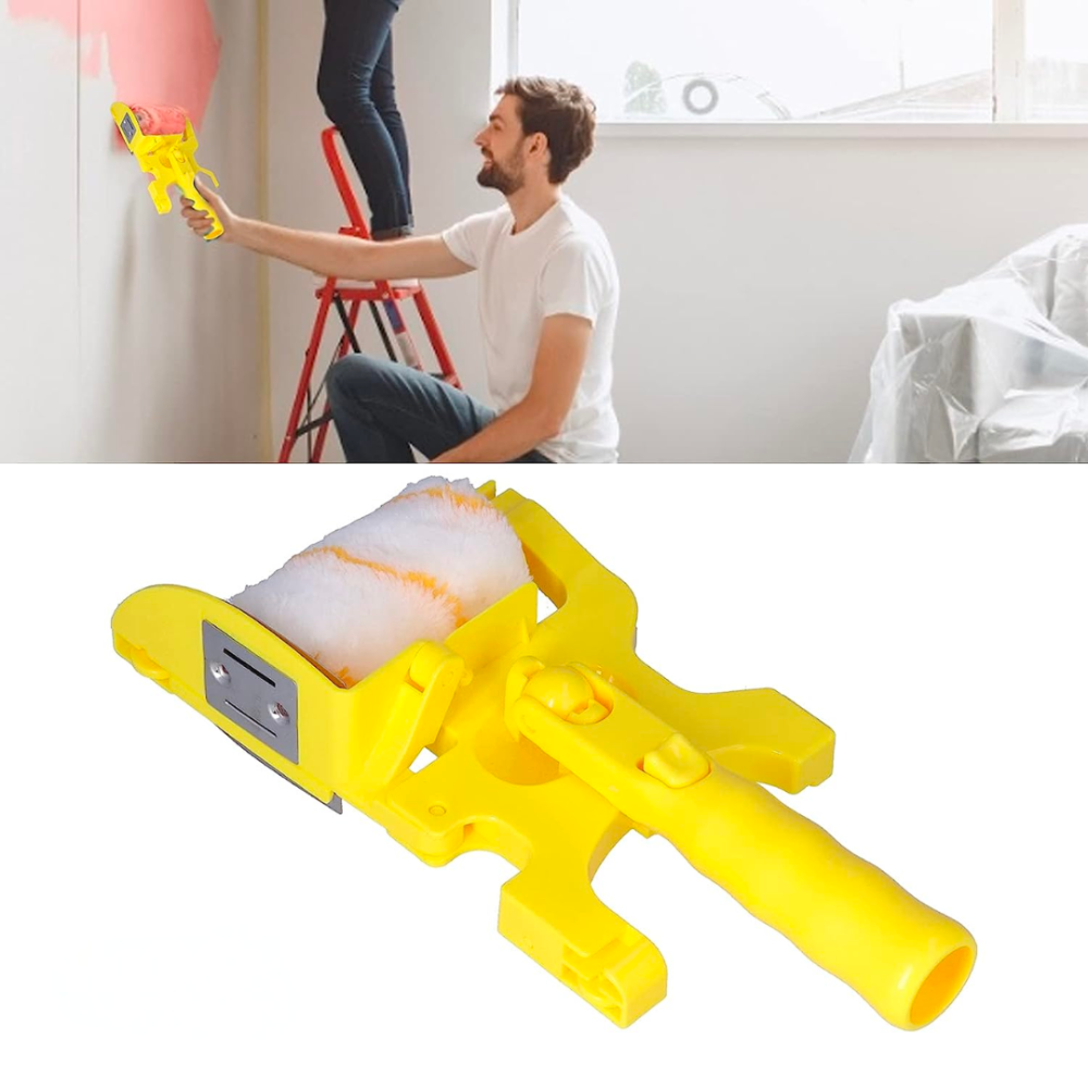 Precision Roller Brush for Textured Paint Applications in Home Painting