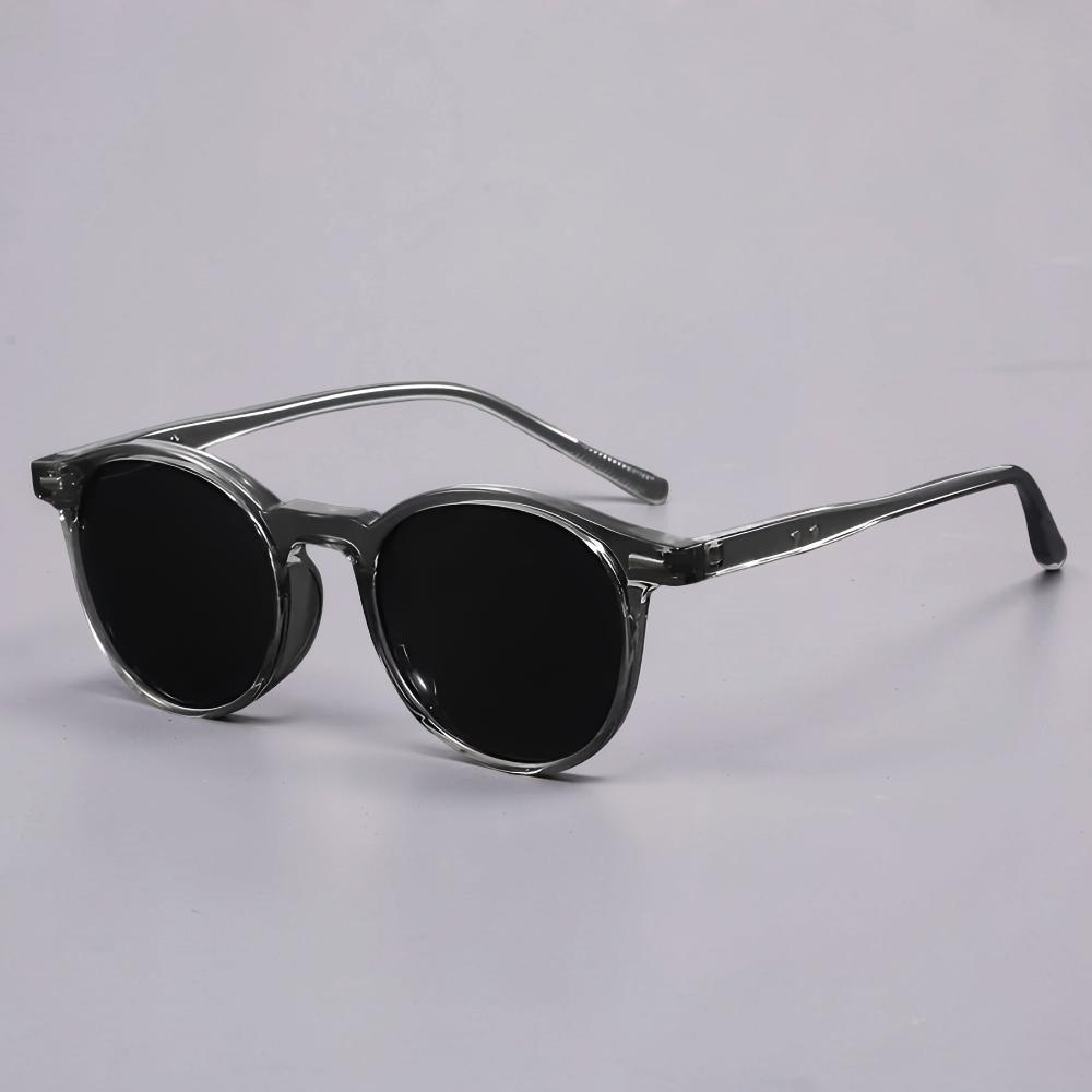 Sport Round Retro Polarized Sunglasses UV Protection