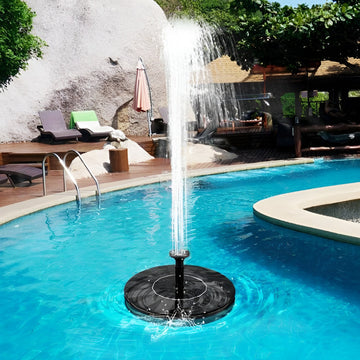 Solar Fountain Pump Water Feature Pond Fountain