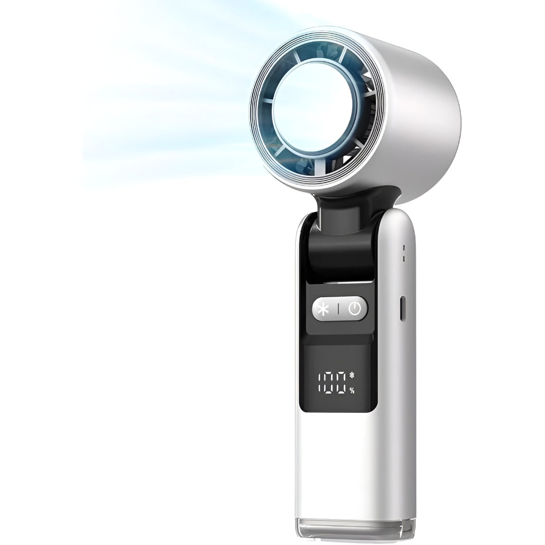 Handheld Portable Fan USB Rechargeable Travel Cooling Fan