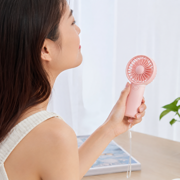 Mini Handheld Portable Battery Travel Fan