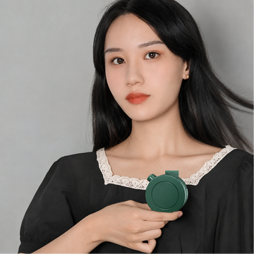 Mini Clip Neck Fan Portable Adjustable Foldable
