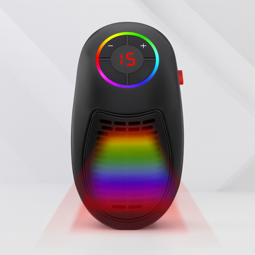 Portable Electric Space Heater Energy Efficient Thermostat Control