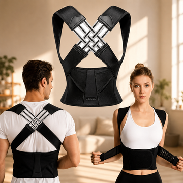 Adjustable Comfortable Back Brace for Posture Correction and Back Support